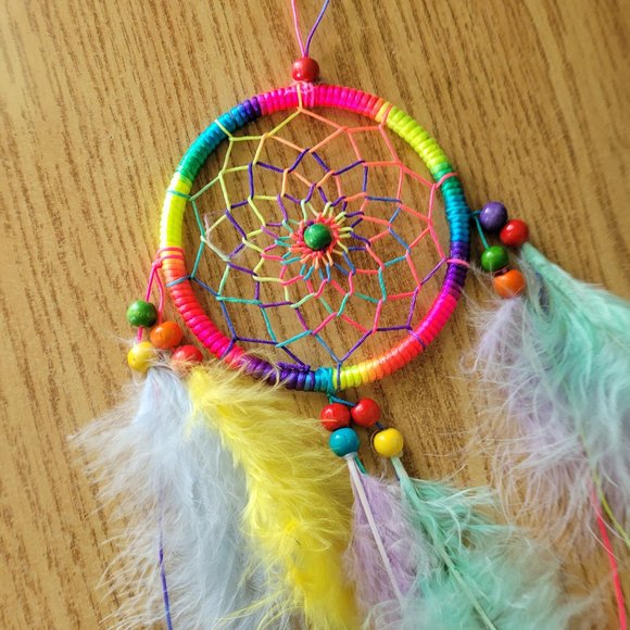 Multi Colored Dream Catcher - Picture 2 of 2